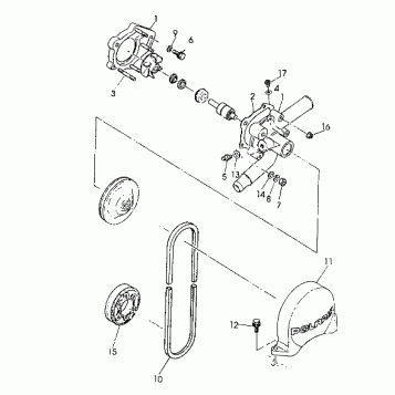 WATER PUMP ASSEMBLY RXL/RXL SKS (4921322132040A)