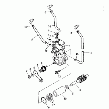 OIL PUMP RXL/RXL SKS (4921322132042A)