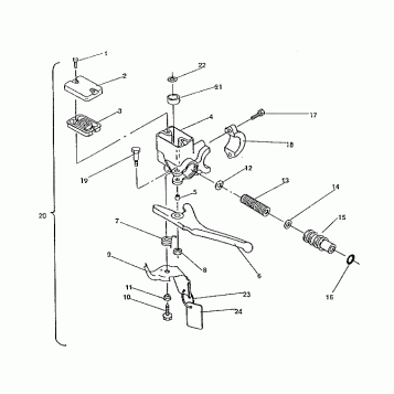 MASTER CYLINDER ASSEMBLY RXL/RXL SKS (492132213217A)