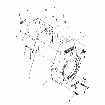 BLOWER HOUSING  Star Lite (4921332133031A)