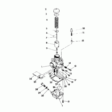 CARBURETOR Star Lite (4921332133038A)