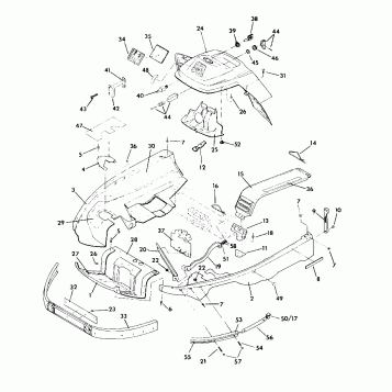 NOSEPAN and CONSOLE Indy Lite GT (4921342134003A)