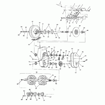 BRAKE and CHAINCASE  Indy Lite GT (4921342134013A)