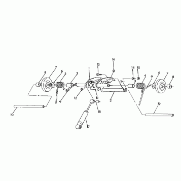 REAR TORQUE ARM Indy Lite GT (4921342134018A)