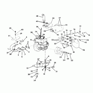 ENGINE MOUNTING Indy Lite GT (4921342134021A)