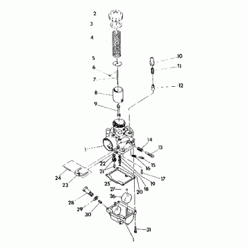 CARBURETOR Indy Lite GT (4921342134032A)