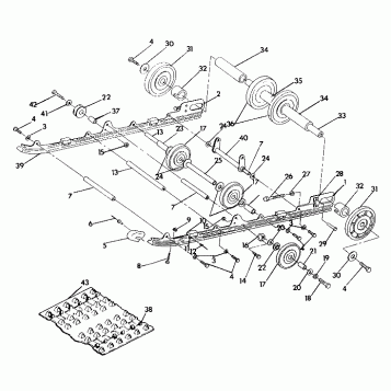 SUSPENSION 440 XCR (4921352135025A)