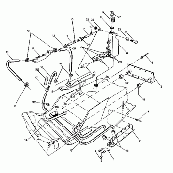 COOLING SYSTEM 500 XLT (4921662166012A)