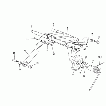 REAR TORQUE ARM 500 XLT (4921662166026A)