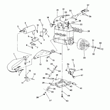 ENGINE MOUNTING 500 XLT (4921662166029A)