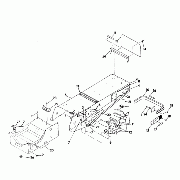 TUNNEL ASSEMBLY 500 SPX (4922552255001A)