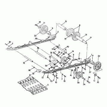 SUSPENSION 500 SPX (4922552255023A)