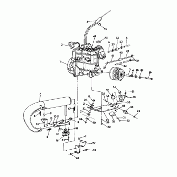 ENGINE MOUNTING  500 SPX (4922552255029A)