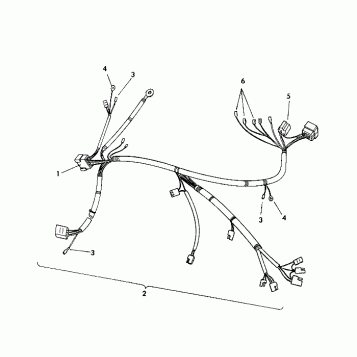 WIRE HARNESS 500 SPX (4922552255032A)