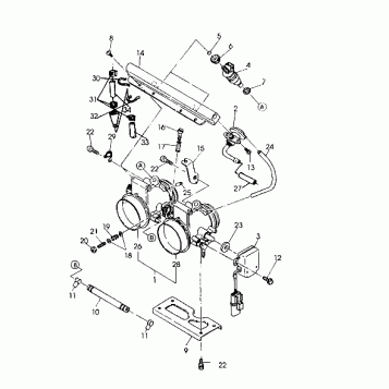 THROTTLE BODY 500 SPX (4922552255043A)