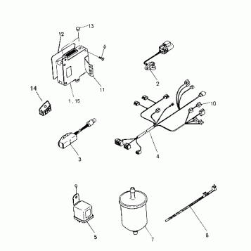 EFI PARTS 500 SPX (4922552255044A)