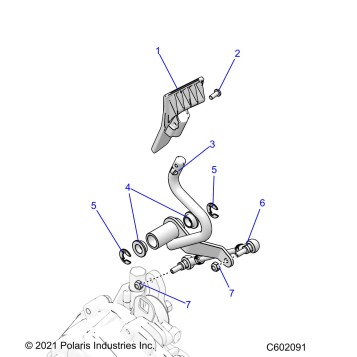DRIVE TRAIN, SHIFT LINKAGE - S23TKP9FS (600699C)