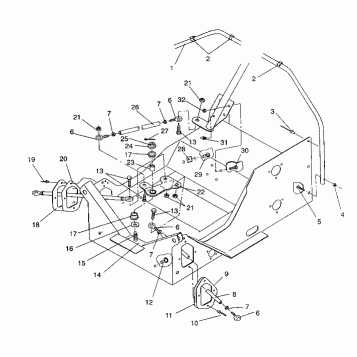 STEERING ASSEMBLY 440 / 0930760 and 440 SKS / 0930560 (4922932293015A)