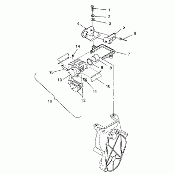 BRAKE ASSEMBLY 440 / 0930760 and 440 SKS / 0930560 (4922932293016A)