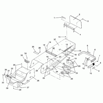 TUNNEL ASSEMBLY SPORT / 0930443 (4922942294001A)
