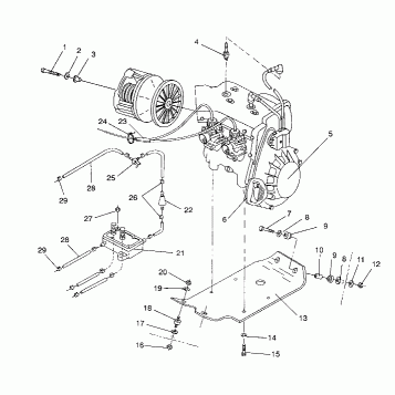 ENGINE MOUNTING SPORT / 0930443 (4922942294023A)