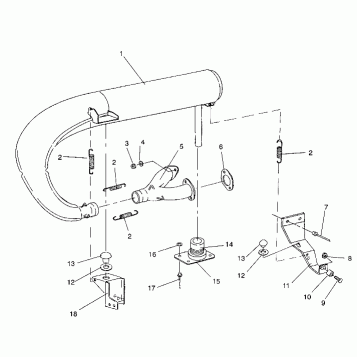 EXHAUST SYSTEM SPORT / 0930443 (4922942294024A)
