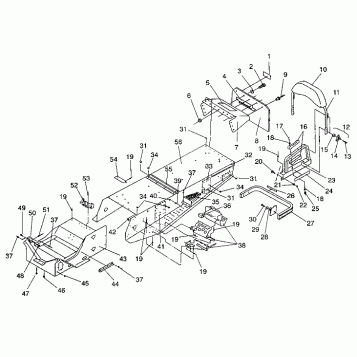 TUNNEL ASSEMBLY CLASSIC TOURING / 0930865 (4922952295001A)