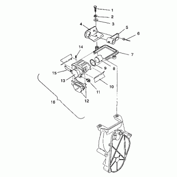 BRAKE ASSEMBLY CLASSIC / 0930864 and  CLASSIC TOURING / 0930865 (4922952295020A)