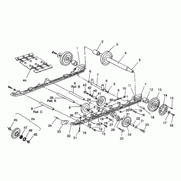 SUSPENSION ASSEMBLY CLASSIC / 0930864 (4922952295025A)