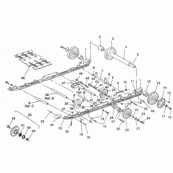 SUSPENSION ASSEMBLY CLASSIC TOURING / 0930865 (4922952295026A)