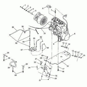 ENGINE MOUNTING CLASSIC / 0930864 and CLASSIC TOURING / 0930865 (4922952295031A)
