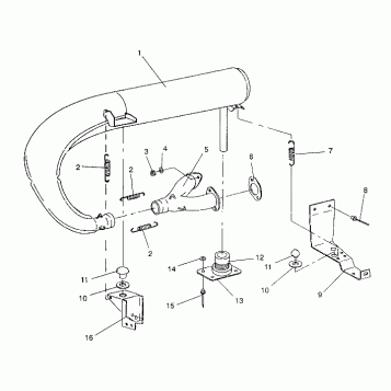 EXHAUST SYSTEM CLASSIC / 0930864 and CLASSIC TOURING / 0930865 (4922952295032A)