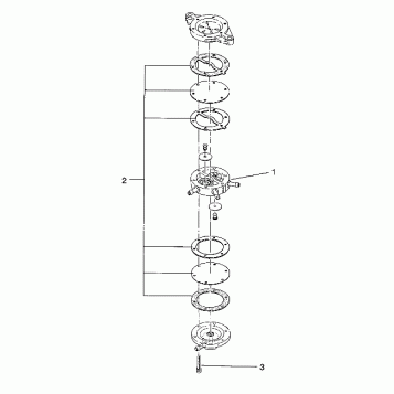 FUEL PUMP CLASSIC / 0930864 and  CLASSIC TOURING / 0930865 (4922952295039A)