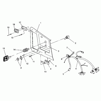 CONSOLE 500 EFI/0930674 and  500 EFI SKS/0930574 (4922962296009A)
