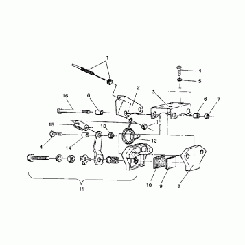 BRAKE ASSEMBLY LITE/0933433,STARLITE/0933427 and  LITE DELUXE/0933431 (4922972297013A)