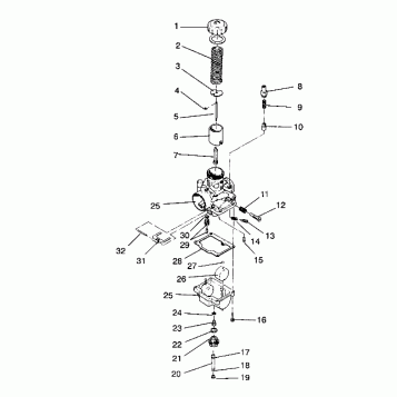 CARBURETOR ASSEMBLY STARLITE/0933427 (4922972297034A)