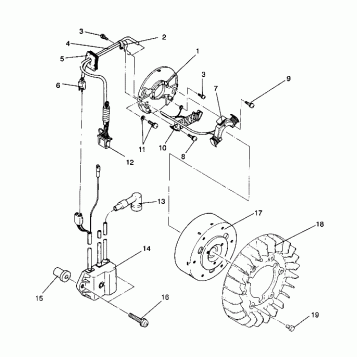 MAGNETO ASSEMBLY LITE/0933433 and  LITE DELUXE/0933431 (4922972297037A)