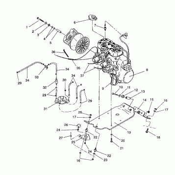 ENGINE MOUNTING WIDETRAK / 0932064 (4922982298025A)