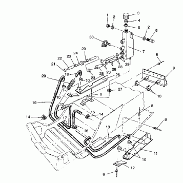 COOLING SYSTEM WIDETRAK / 0932064 (4922982298028A)