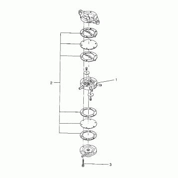 FUEL PUMP WIDETRAK / 0932064 (4922982298035A)