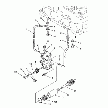 OIL PUMP ASSEMBLY WIDETRAK / 0932064 (4922982298036A)