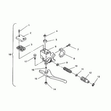 MASTER CYLINDER ASSEMBLY RXL/0930768 and RXL SKS/0930568 (4922992299010A)