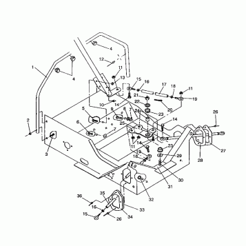 STEERING ASSEMBLY RXL/0930768 and RXL SKS/0930568 (4922992299015A)