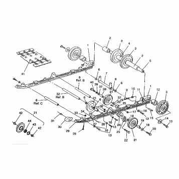 SUSPENSION ASSEMBLY RXL/0930768 (4922992299019A)
