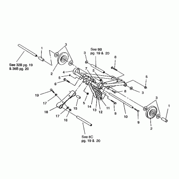 FRONT TORQUE ARM ASSEMBLY RXL/0930768 and RXL SKS/0930568 (4922992299021A)
