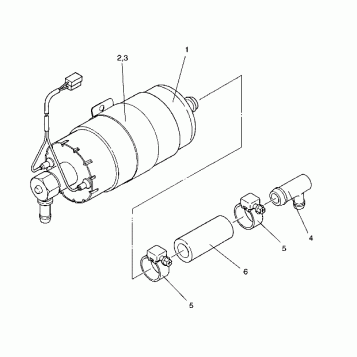 FUEL PUMP ASSEMBLY RXL/0930768 and RXL SKS/0930568 (4922992299035A)