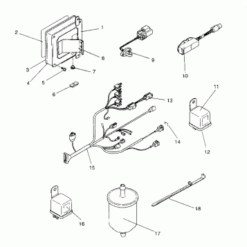 EFI PARTS RXL / 0930768 and RXL SKS / 0930568 (4922992299038A)
