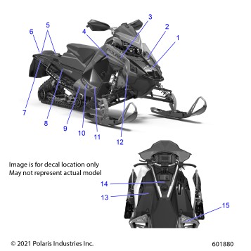 BODY, DECAL, BLACK SIDE PANEL W/ISKY BLUE ACCENT - S22TKV6RS (601880)