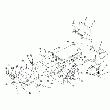 TUNNEL ASSEMBLY XLT/0930767,XLT SP/0930667 &  XLT SKS/0930567 (4923012301001A)