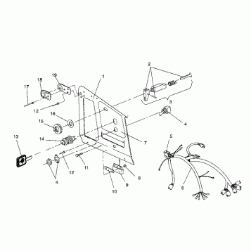 CONSOLE XLT/0930767,XLT SP/0930667 &  XLT SKS/0930567 (4923012301009A)